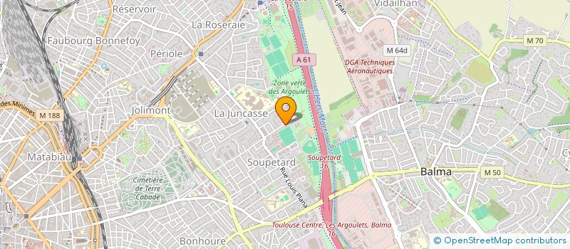 localisation de l'entreprise MONSIEUR ADRIEN ARE à TOULOUSE