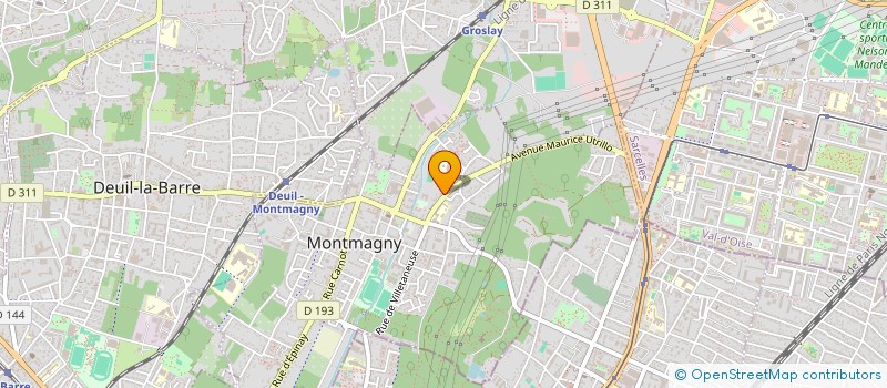 localisation de l'entreprise MONSIEUR ADRIEN AROULMARIANADIN  MONTMAGNY