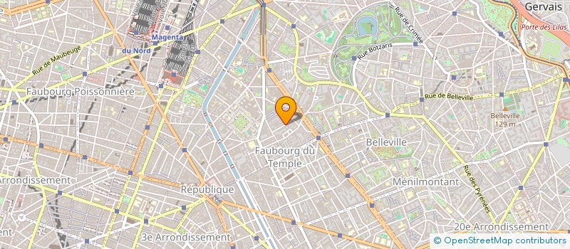 localisation de l'entreprise MONSIEUR ADRIEN ARTAUD  PARIS