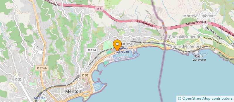 localisation de l'entreprise MONSIEUR ADRIEN ATMANIA  MENTON