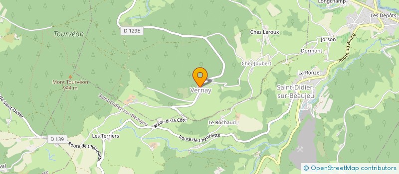 localisation de l'entreprise MONSIEUR ADRIEN AUFRANC à DEUX-GROSNES