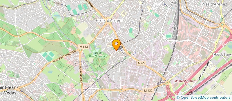 localisation de l'entreprise MONSIEUR ADRIEN AUGER à MONTPELLIER