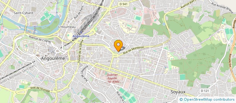 localisation de l'entreprise MONSIEUR ADRIEN AUGRAND à ANGOULEME