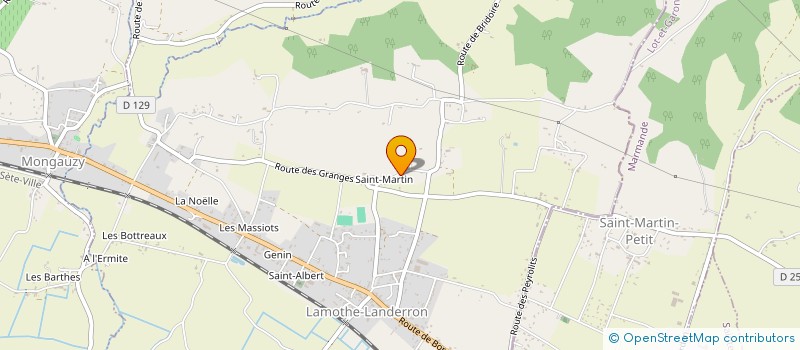 localisation de l'entreprise MONSIEUR ADRIEN AUPLAT à LAMOTHE-LANDERRON