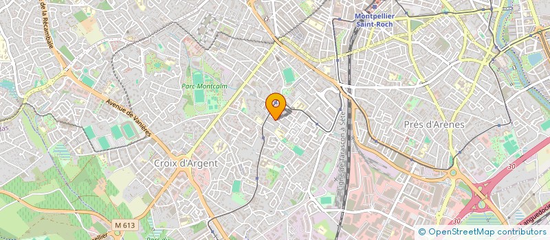 localisation de l'entreprise MONSIEUR ADRIEN AZUR à MONTPELLIER