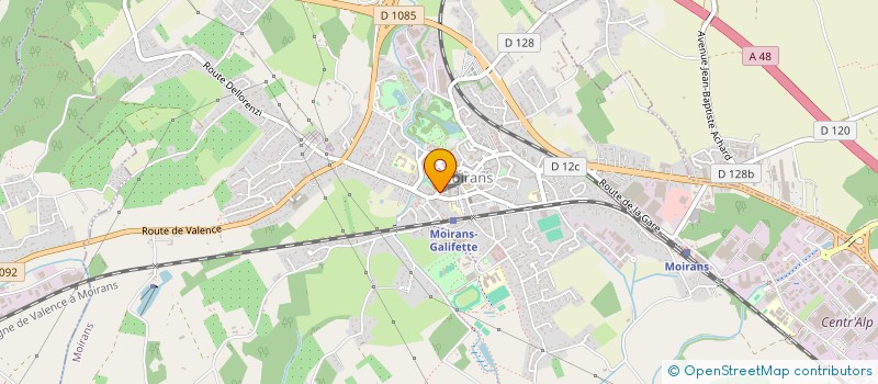 localisation de l'entreprise MONSIEUR ADRIEN BACIU à MOIRANS