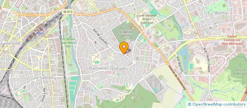 localisation de l'entreprise MONSIEUR ADRIEN BAF  METZ