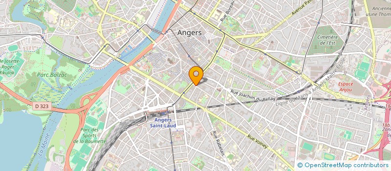 localisation de l'entreprise MONSIEUR ADRIEN BALI à ANGERS
