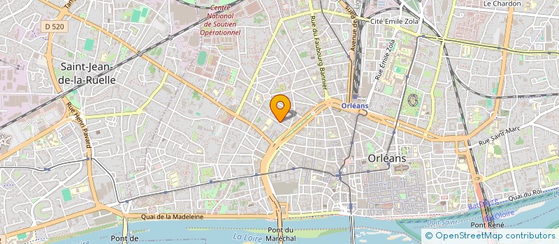localisation de l'entreprise MONSIEUR ADRIEN BARBIER à ORLEANS