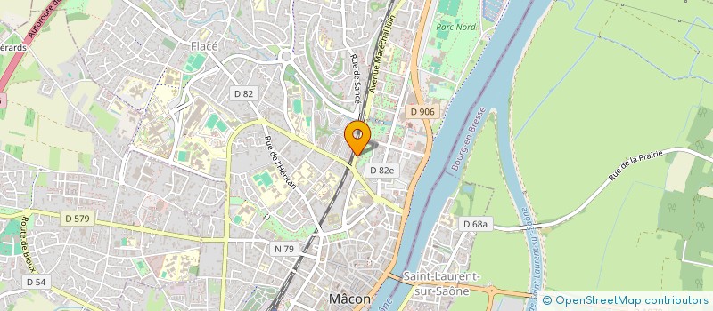 localisation de l'entreprise MONSIEUR ADRIEN BARBOSA  MACON