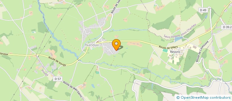 localisation de l'entreprise MONSIEUR ADRIEN BARD  NANDAX