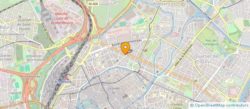localisation de l'entreprise MONSIEUR ADRIEN BARTH  STRASBOURG
