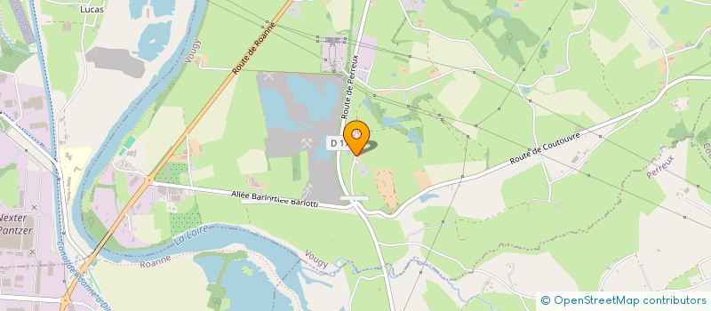 localisation de l'entreprise MONSIEUR ADRIEN BEAUJEU  VOUGY