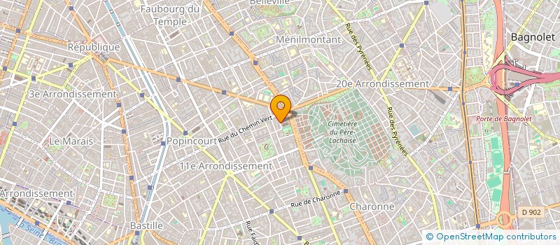 localisation de l'entreprise MONSIEUR ADRIEN BEDOUCHA  PARIS