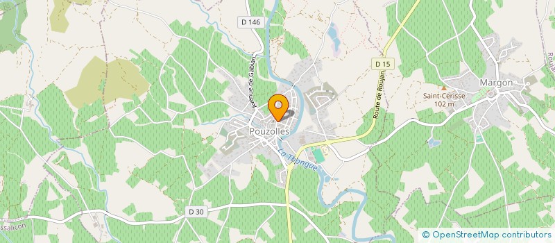 localisation de l'entreprise MONSIEUR ADRIEN BELLET à POUZOLLES