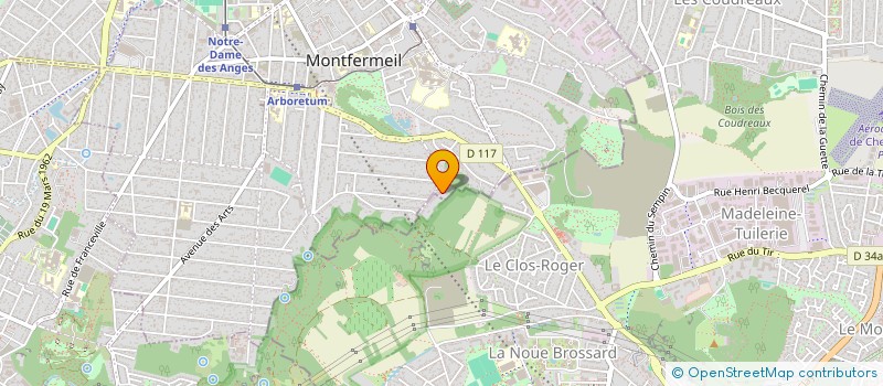 localisation de l'entreprise MONSIEUR ADRIEN BEM à MONTFERMEIL