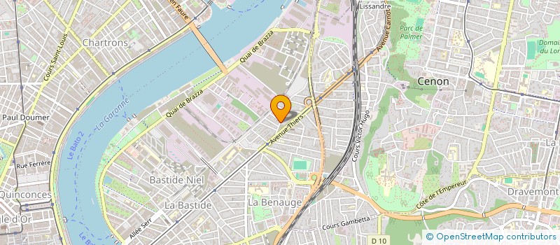 localisation de l'entreprise MONSIEUR ADRIEN BEN SIGNOR  BORDEAUX