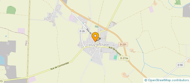 localisation de l'entreprise MONSIEUR ADRIEN BENOIT à JOUY-LE-CHATEL