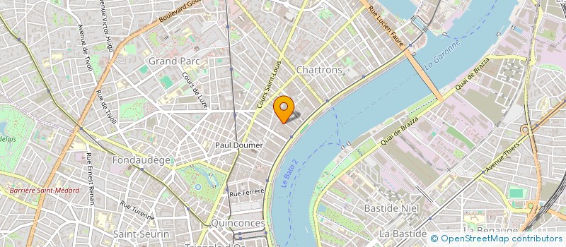 localisation de l'entreprise MONSIEUR ADRIEN BERARD  BORDEAUX