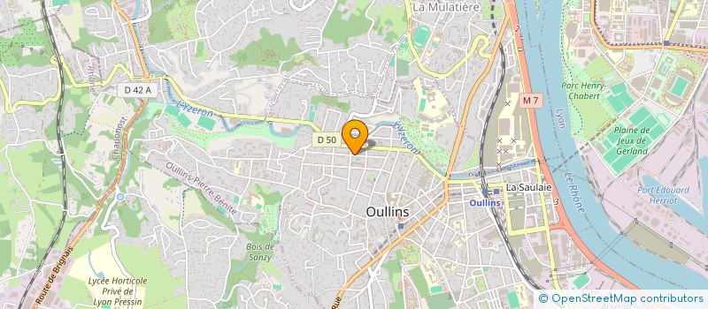 localisation de l'entreprise MONSIEUR ADRIEN BERARD  OULLINS-PIERRE-BENITE