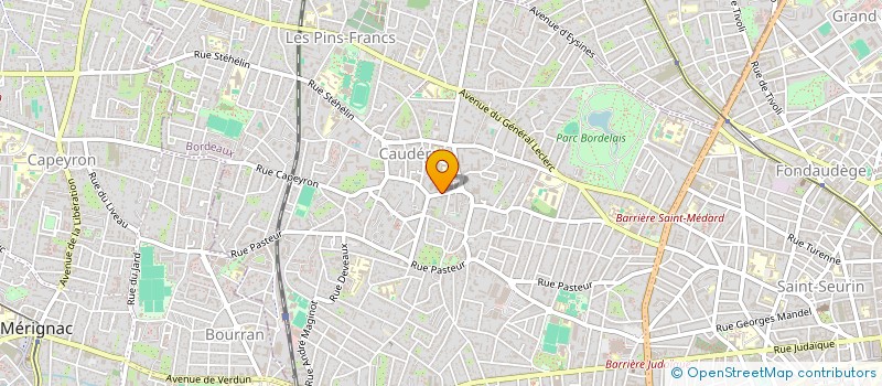 localisation de l'entreprise MONSIEUR ADRIEN BERNARD  LORMONT