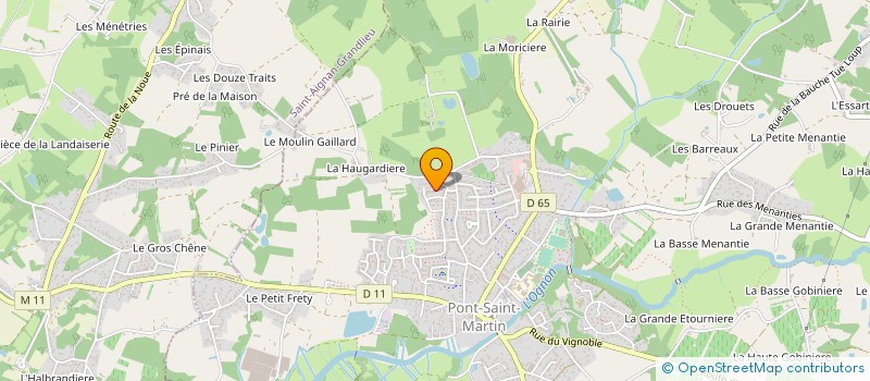 localisation de l'entreprise MONSIEUR ADRIEN BESLOT  NANTES
