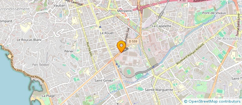 localisation de l'entreprise MONSIEUR ADRIEN BESSONE à MARSEILLE
