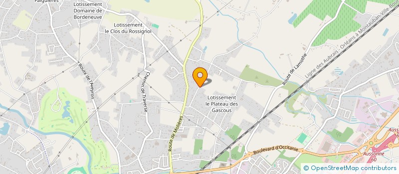 localisation de l'entreprise MONSIEUR ADRIEN BETTOYA  MONTAUBAN