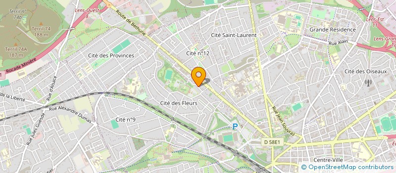 localisation de l'entreprise MONSIEUR ADRIEN BIALECKI à LENS