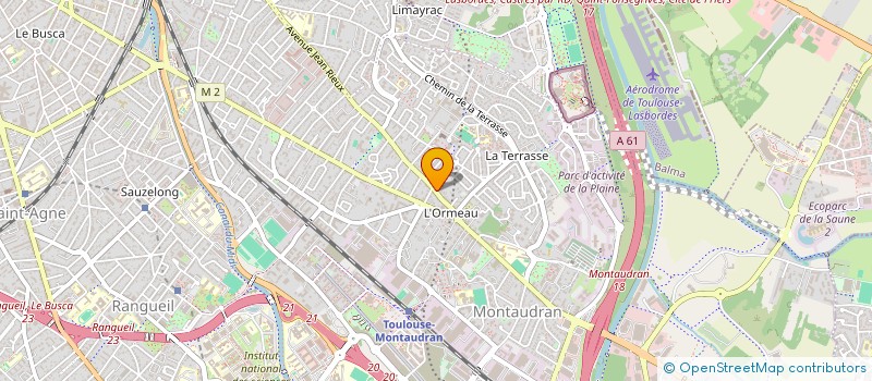 localisation de l'entreprise MONSIEUR ADRIEN BILLOT à TOULOUSE