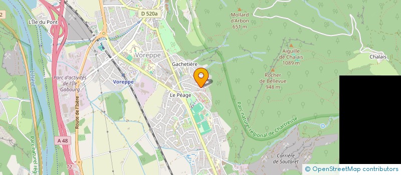 localisation de l'entreprise MONSIEUR ADRIEN BILLOT  VOREPPE