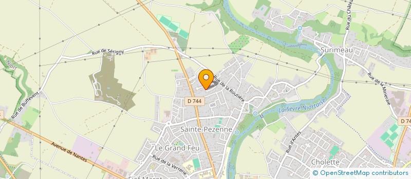 localisation de l'entreprise MONSIEUR ADRIEN BIROT à NIORT