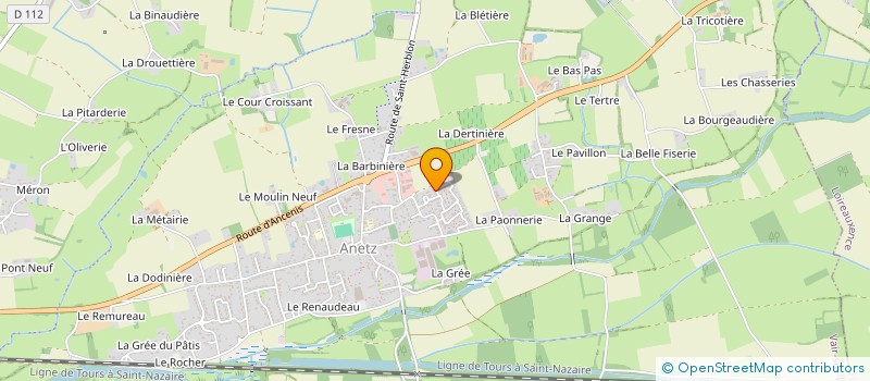 localisation de l'entreprise MONSIEUR ADRIEN BLAIS  VAIR-SUR-LOIRE