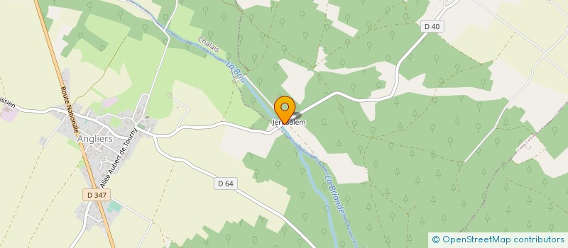 localisation de l'entreprise MONSIEUR ADRIEN BLAIS  LA ROCHE-RIGAULT