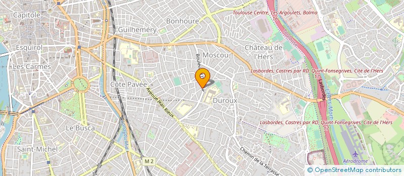 localisation de l'entreprise MONSIEUR ADRIEN BLANC à TOULOUSE