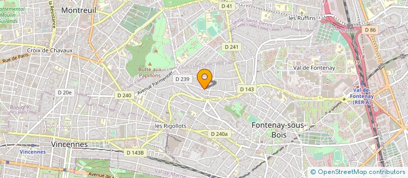 localisation de l'entreprise MONSIEUR ADRIEN BLANCHOT à FONTENAY-SOUS-BOIS
