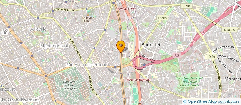 localisation de l'entreprise MONSIEUR ADRIEN BLOUET  PARIS