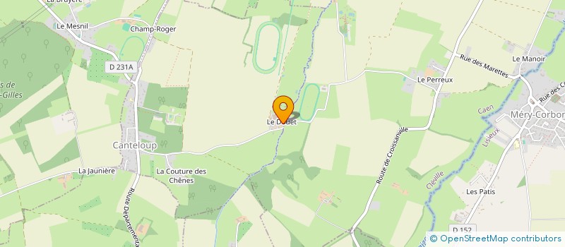 localisation de l'entreprise MONSIEUR ADRIEN BLOYET  CANTELOUP