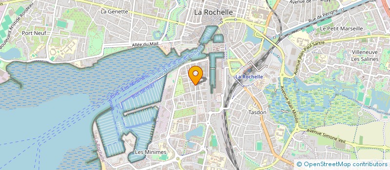 localisation de l'entreprise MONSIEUR ADRIEN BOBINEAU  LA ROCHELLE