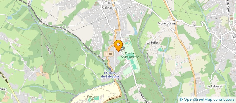 localisation de l'entreprise MONSIEUR ADRIEN BONELLI à LA TOUR-DE-SALVAGNY