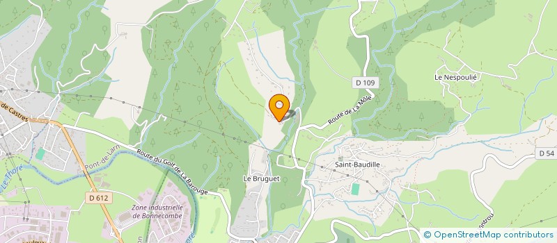 localisation de l'entreprise MONSIEUR ADRIEN BONINI  PONT-DE-LARN