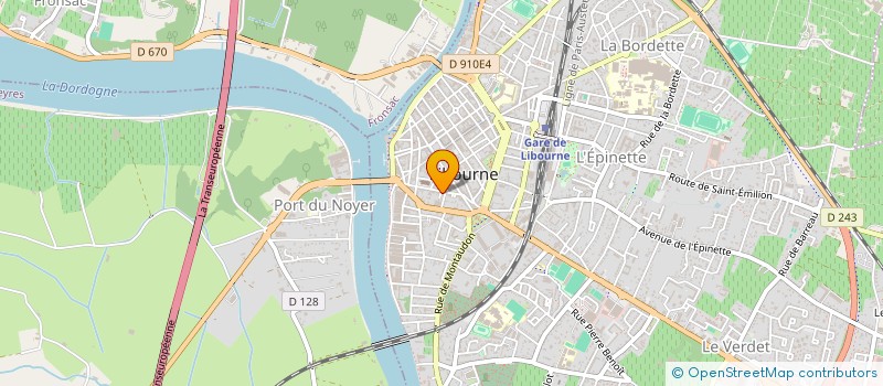 localisation de l'entreprise MONSIEUR ADRIEN BONNAMY à LIBOURNE