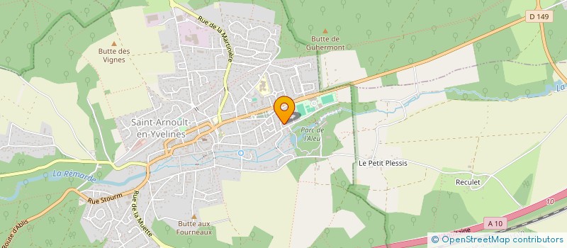localisation de l'entreprise MONSIEUR ADRIEN BONNET à SAINT-ARNOULT-EN-YVELINES