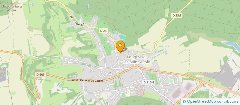 localisation de l'entreprise MONSIEUR ADRIEN BONNETIER à LONGEVILLE-LES-SAINT-AVOLD