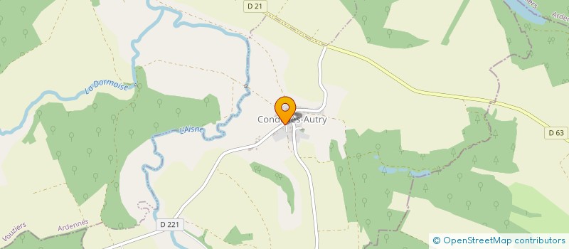 localisation de l'entreprise MONSIEUR ADRIEN BONTEMPS à CONDE-LES-AUTRY