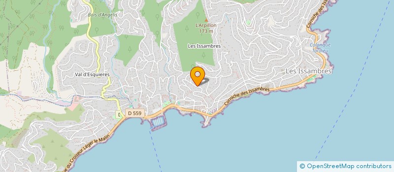 localisation de l'entreprise MONSIEUR ADRIEN BOUCHER  ROQUEBRUNE-SUR-ARGENS