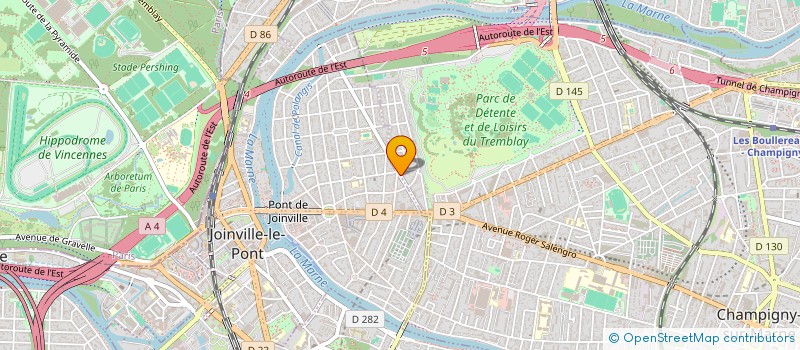 localisation de l'entreprise MONSIEUR ADRIEN BOUFFARD à CHAMPIGNY-SUR-MARNE