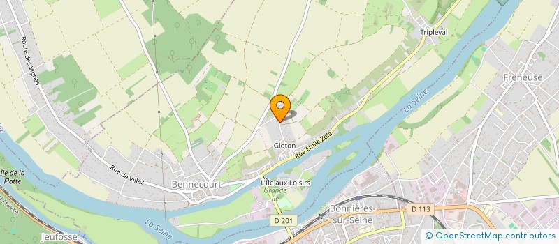 localisation de l'entreprise MONSIEUR ADRIEN BOUFFET  BENNECOURT