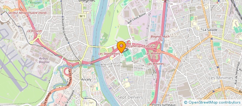 localisation de l'entreprise MONSIEUR ADRIEN BOULOC à TOULOUSE