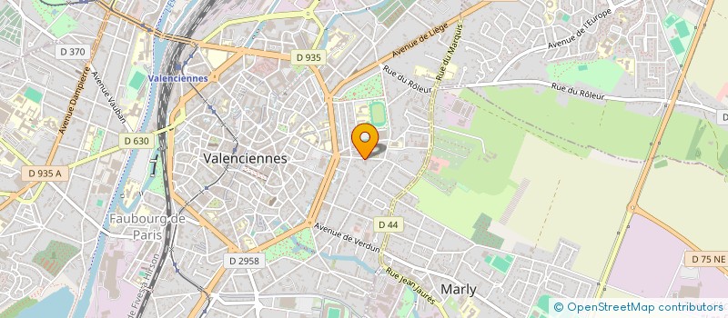 localisation de l'entreprise MONSIEUR ADRIEN BOURDON à VALENCIENNES